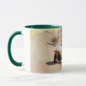 Vecht voor een watergat mok (Links)