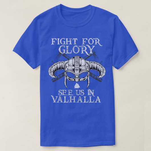Vecht voor Glory Valhalla 5 T-shirt (Design voorkant)