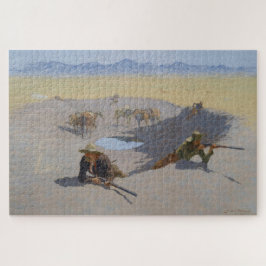 Vecht voor het watergat legpuzzel