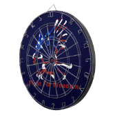 Vecht voor vrijheid Eagle Dart Board Dartbord (Voorkant Rechts)
