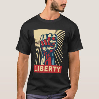 Vecht voor vrijheid! t-shirt