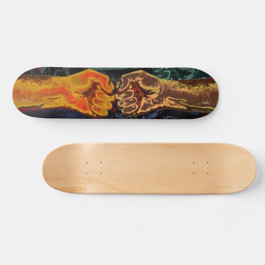 "VECHT!" (Voor wat juist is) Skateboard (Horizontaal)