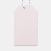 Vecht. Win. Herhaal. | Borstkanker Bewustzijn Gesc Cadeaulabel (Achterkant)