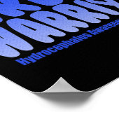 Vechten als een krijger! Hydrocefalus bewustzijn Poster (Hoek)