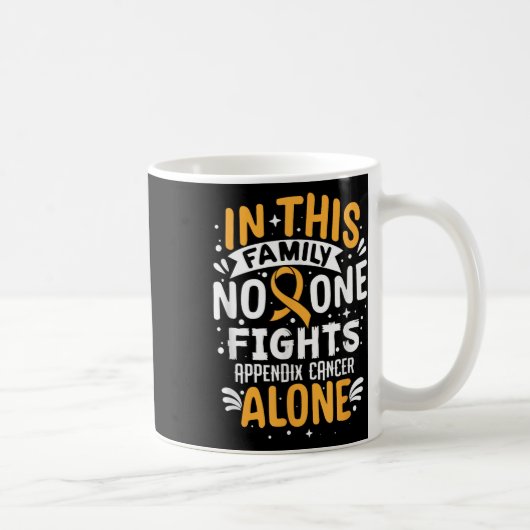 Vechten - Appendix Cancer Awareness Supporter Koffiemok (Rechts)
