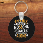 Vechten - Appendix Cancer Awareness Supporter Sleutelhanger (Voorkant)