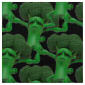 Vechten Broccoli Boksen Stof -  plezier (Close Up)