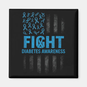 Vechten Diabetes Bewustzijn - Medische Warrior Sup Magneet