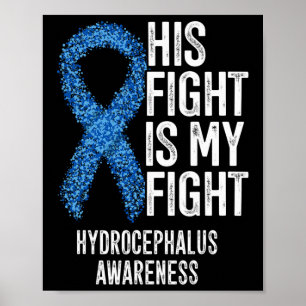 Vechten is mijn strijd hydrocefalus bewustzijn 3 poster
