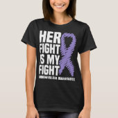 Vechten is mijn strijd tegen fibromyalgie Bewustzi T-shirt (Voorkant)