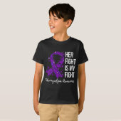 Vechten is mijn strijd tegen fibromyalgie Bewustzi T-shirt (Voorkant volledig)