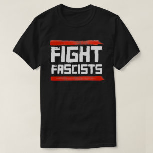 VECHTEN TEGEN FASCISTEN T-SHIRT