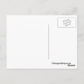vechtende hengsten briefkaart (Achterkant)