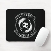 Vechtende Narwals Voetbal  Muismat (Met muis)