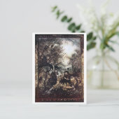 Vechtende Reuzen Briefkaart (Staand voorkant)