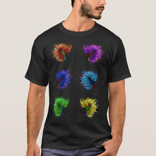 Vechtende Vis T-shirt (Voorkant)