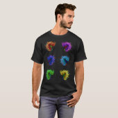Vechtende Vis T-shirt (Voorkant volledig)