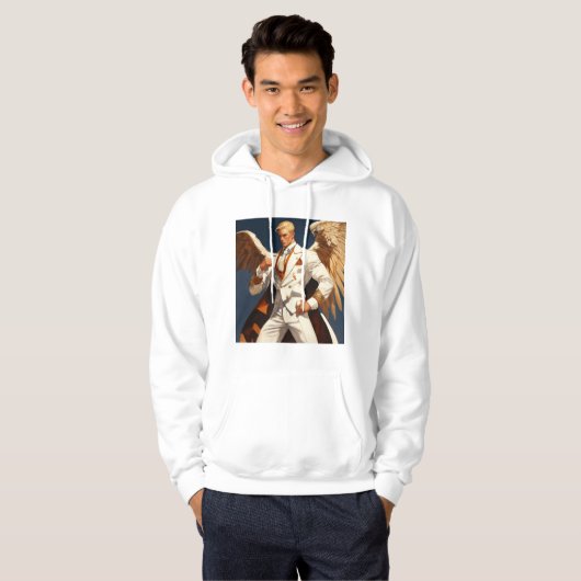 vechtersarend hoodie (Voorkant volledig)