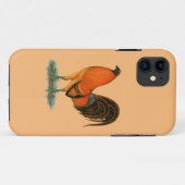 Vechthaankalkoen rode haan Case-Mate iPhone case (Achterkant (horizontaal))
