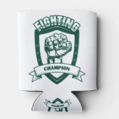 Vechtkampioen Blikjeskoeler (Achterkant)
