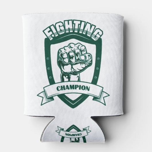 Vechtkampioen Blikjeskoeler (Achterkant)