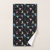 Vechtkunst Karate Abstract Sterren Glitters Bad Handdoek (Handdoek)