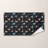 Vechtkunst Karate Abstract Sterren Glitters Bad Handdoek (Handdoek)