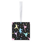 Vechtkunst Karate Abstract Sterren Glitters Decoratie (Rechts)
