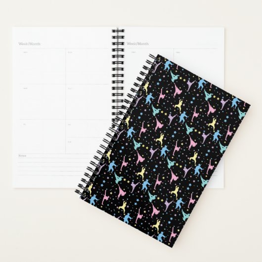 Vechtkunst Karate Abstract Sterren Glitters Planner (Display)