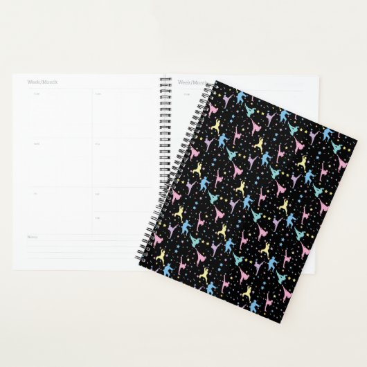 Vechtkunst Karate Abstract Sterren Glitters Planner (Display)
