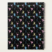 Vechtkunst Karate Abstract Sterren Glitters Planner (Achterkant)