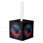 Vechtkunst - Karate Kernwaarden Decoratie (Voorkant hoekig)