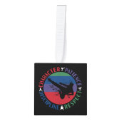 Vechtkunst - Karate Kernwaarden Decoratie (Voorkant)