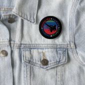 Vechtkunst - Karate Kernwaarden Ronde Button 5,7 Cm (In situ)