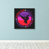 Vechtkunst Kernwaarden - Karate Canvas Afdruk (Insitu (Houten vloer))