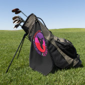 Vechtkunst Kernwaarden - Karate Golfhanddoek (Groen)