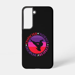 Vechtkunst Kernwaarden - Karate Samsung Galaxy Hoesje