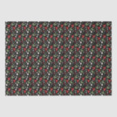 Vechtkunst Kerst Tissue Papier (Voorkant)