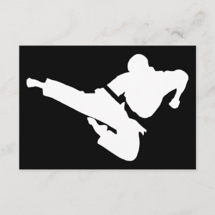 vechtkunst silhouette kaart