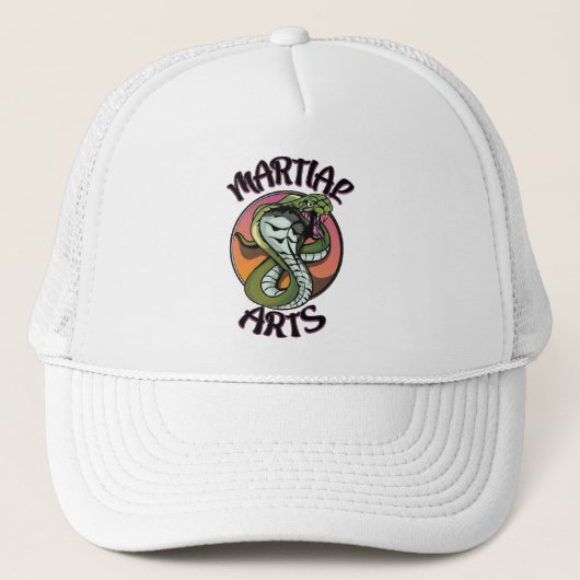 Vechtkunst Slang Trucker Pet (Voorkant)