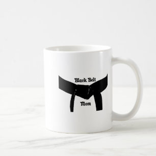 Vechtkunst Zwarte Band Moeder T-shirt Koffiemok