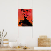 Vechtkunsten Poster (Keuken)