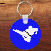 vechtkunsten silhouettes sleutelhanger (Voorkant)