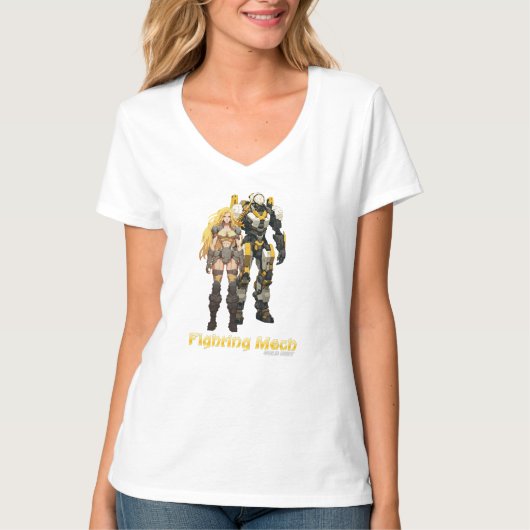 Vechtmachine (Gouden Eenheid) T-shirt (Voorkant)