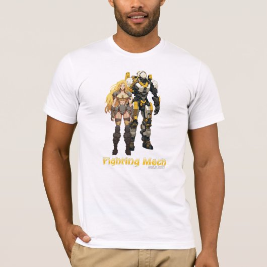 Vechtmachine (Gouden Eenheid) T-shirt (Voorkant)