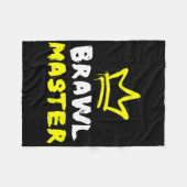 Vechtmeester Gamer Gamen Vechtersbaas Gevecht 1 Fleece Deken (Voorkant (Horizontaal))
