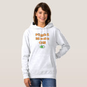 Vechtmodus Aan Hoodie (Voorkant volledig)