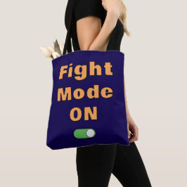 Vechtmodus Aan Tote Bag