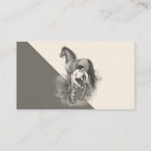  vechtpaard Shoeing Hoof Trimming Visitekaartje (Achterkant)