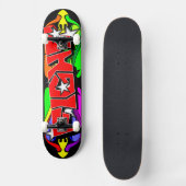 vechtskateboard skateboard (Voorkant)